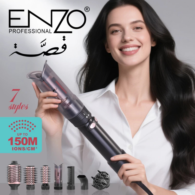 سشوار حالت دهنده دایسونی انزو ایتالیا با کیف چرمی ENZO PROFESSIONAL 760