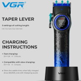 حجم زن و ماشین اصلاح vgr 001 بلو ادیشن اصل اورجینال به ضمانت اصالت کالا
