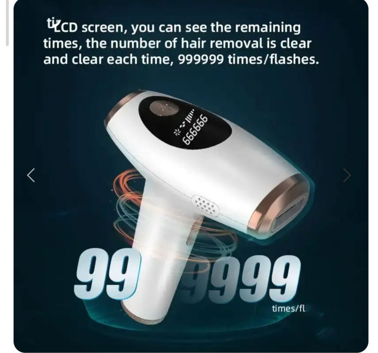 لیزر خانگی فیلیپس Philipsحذف موهای زائد صورت و بدن زنان bri_568 اصل اورجینال سری mo08