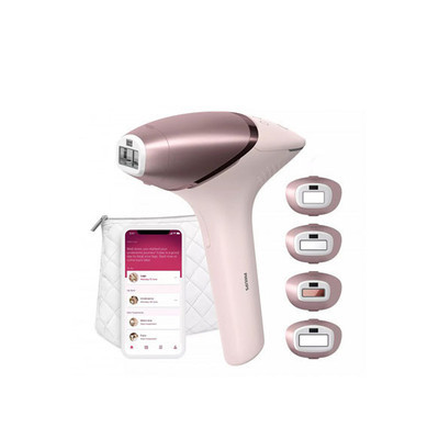 لیزر خانگی فیلیپس لومیا مدل Philips Lumea Prestige9900 IPLشات نامحدود اصل اورجینال به ضمانت اصالت کالا بهمراه کیف عینک ژیلت