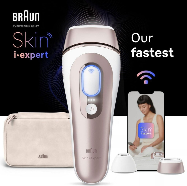 لیزر مو های زائد براون مدل (Braun Smart IPL Skin i·expert (PL7147سری7 اصل اورجینال به ضمانت اصالت کالا