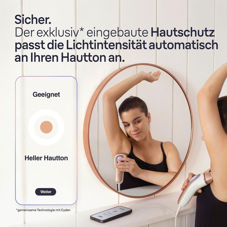 لیزر مو های زائد براون مدل (Braun Smart IPL Skin i·expert (PL7147سری7 اصل اورجینال به ضمانت اصالت کالا