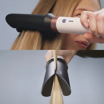 سشوار برسدار حالتدهنده دایسون مدل Airwrap Co-anda2x HS09 Straight+Wavy (اصل) ضمانت کانمت شدن به مای دایسون