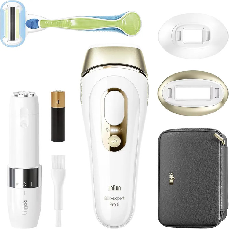 لیزر صورت و بدن براون مدل Silk-expert Pro 5 PL5146 اصل اورجینال به ضمانت اصالت کالا