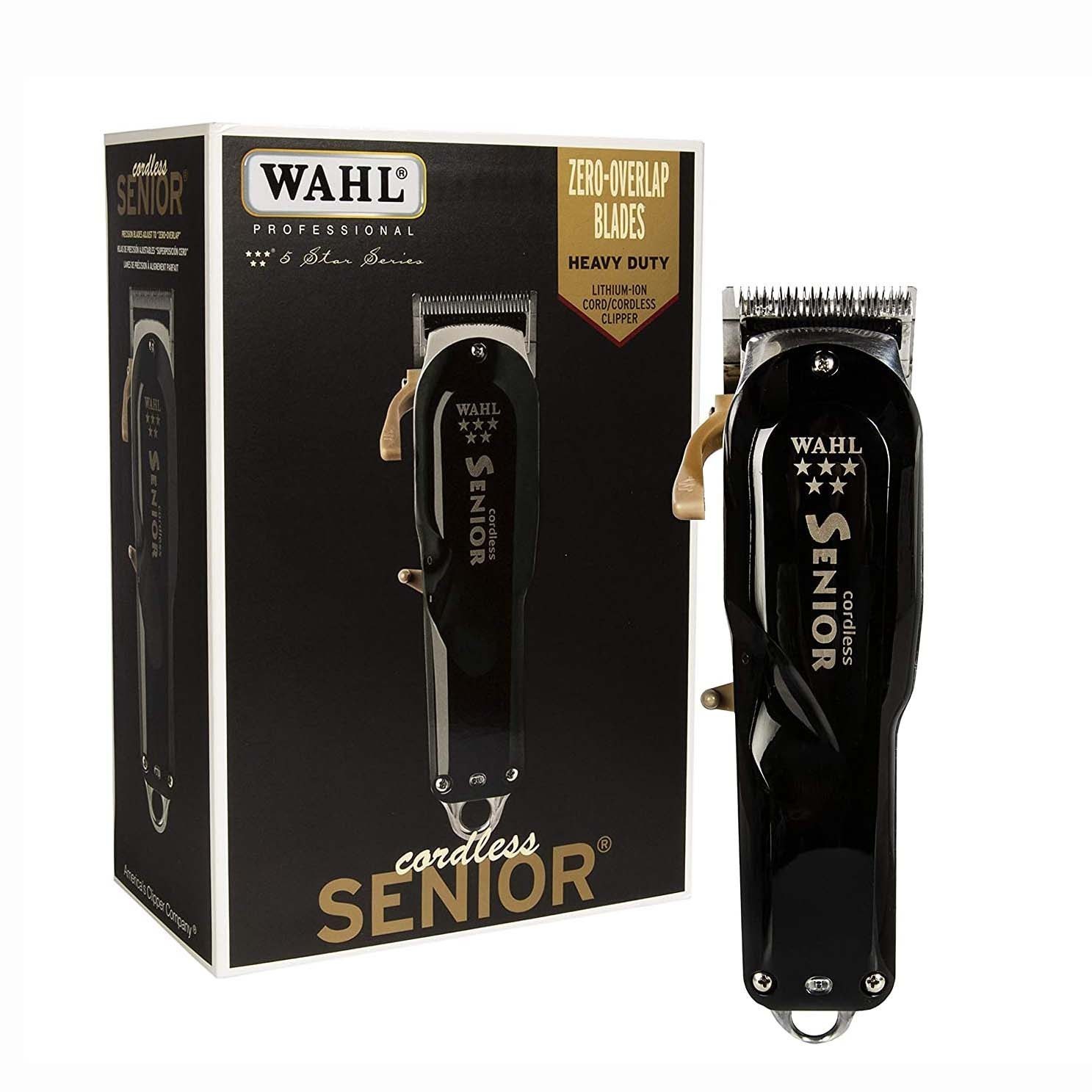 حجم زن و ماشین اصلاح وال مدل Senior Cordless سینیور جعبه مشکی آمریکا