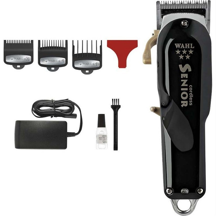 حجم زن و ماشین اصلاح وال مدل Senior Cordless سینیور جعبه مشکی آمریکا