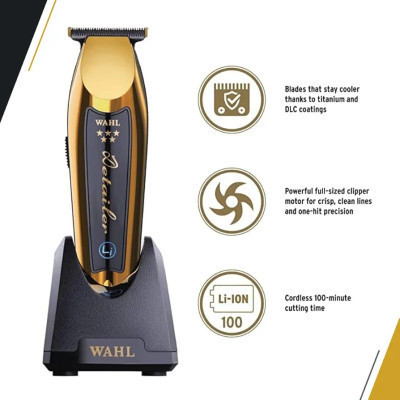 ماشین اصلاح وال مدل Detailer Gold Cordless جعبه مشکی اصل (سفارش مخصوص آمریکا)